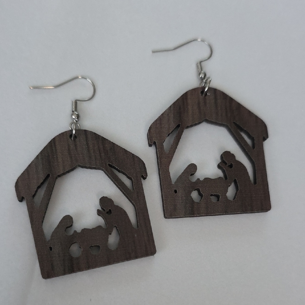 Nativity Earrings Christmas